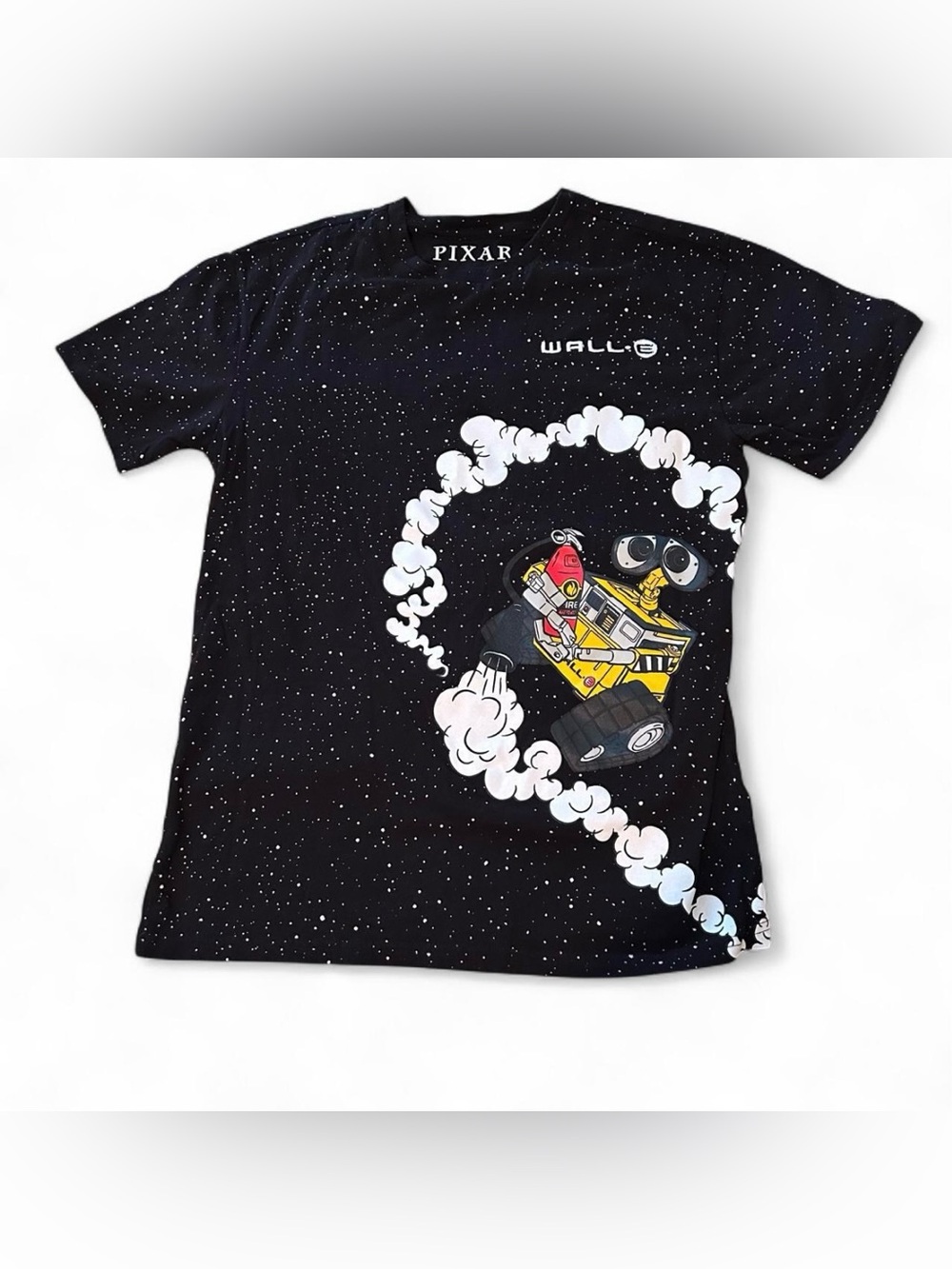 Disney Pixar WALL-E Shirt  Black Space Couples Matching Tee AOP all over print